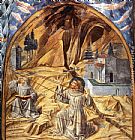 Scenes from the Life of St Francis (Scene 11, south wall) by Benozzo di Lese di Sandro Gozzoli